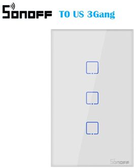 Sonoff T0 Ons Tx Serie Wifi Smart Switch Domotica Modules Wifi Muur Schakelaars Compatibel Met Ewelink Google Home Alexa Bundle3