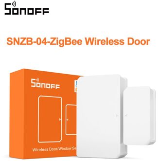 Sonoff Zbbridge Zigbee Brug Draadloze Schakelaar Temperatuur En Vochtigheid Motion Deur/Raam Sensor Werken Met Wifi Via Ewelink App SNZB-04