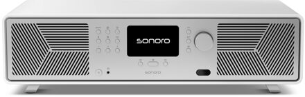 Sonoro AVATON Hybride radio Zilver