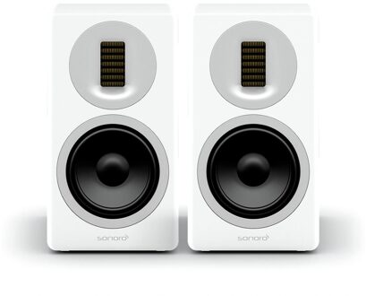 Sonoro Orchestra Slim / paar Boekenplank speaker Wit