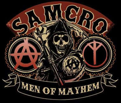 Sons of Anarchy Men Of Mayhem Women's Cropped Hoodie - Black - XS - Zwart