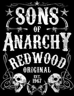 Sons of Anarchy Redwood Original Women's Cropped Hoodie - Black - XS - Zwart