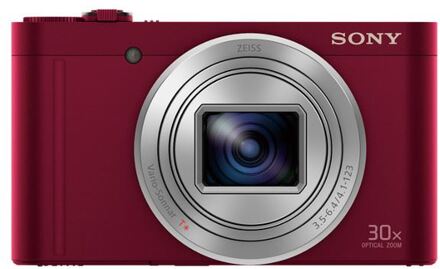 Sony compact camera DSC-WX500 (Rood)
