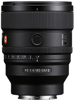 Sony FE 85mm f/1.4 GM II Zwart