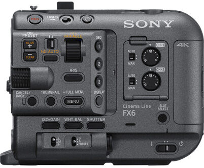 Sony FX6 Cinema Line Full-Frame