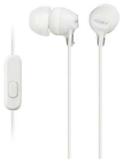 Sony MDR-EX15AP In-ear oordopjes Wit