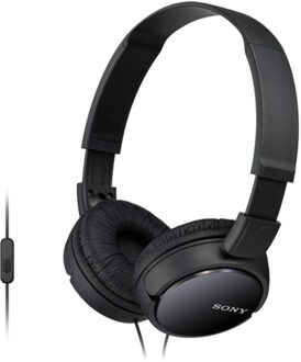 Sony MDR-ZX110AP On-ear hoofdtelefoon Zwart