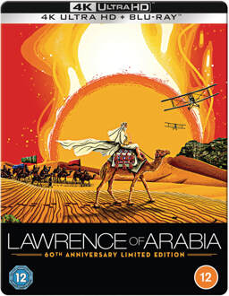 Sony Pictures LAWRENCE OF ARABIA 4K ULTRA HD ZAVVI EXCLUSIVE STEELBOOK