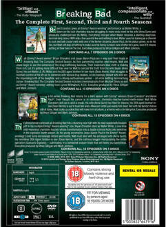 Sony Pictures Seizoen 1 t/m 4 Box (Import)