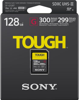 Sony SDXC 128GB Tough UHS-II R300 W299