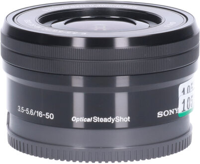 Sony Tweedehands Sony 16-50mm f/3.5-5.6 PZ OSS CM1052 Zwart