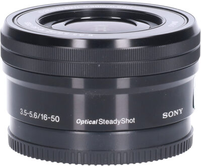 Sony Tweedehands Sony 16-50mm f/3.5-5.6 PZ OSS CM1557 Zwart