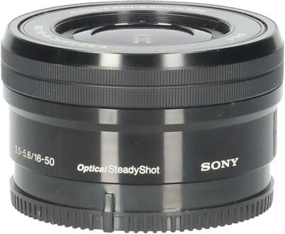 Sony Tweedehands Sony 16-50mm f/3.5-5.6 PZ OSS CM5152 Zwart
