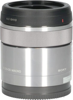 Sony Tweedehands Sony 30mm f/3.5 Macro CM3568 Zilver