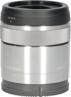 Sony Tweedehands Sony 30mm f/3.5 Macro CM4394 Zilver