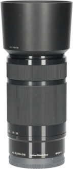Sony Tweedehands Sony 55-210mm f/4.5-6.3 OSS E-mount Zwart CM5173