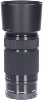Sony Tweedehands Sony 55-210mm f/4.5-6.3 OSS E-mount Zwart CM5233