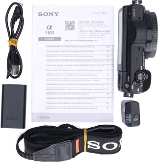 Sony Tweedehands Sony A5100 Body Zwart CM5234