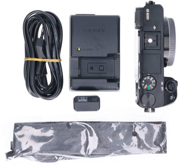 Sony Tweedehands Sony A6000 Body CM4484 Zwart