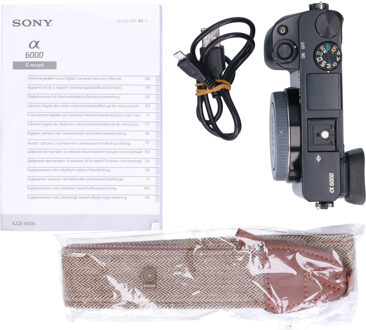 Sony Tweedehands Sony A6000 Body Zwart CM5931