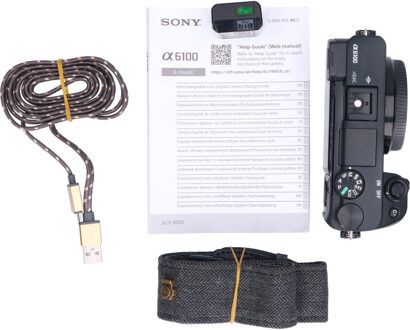 Sony Tweedehands Sony A6100 Body Zwart CM3613