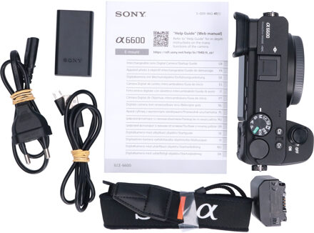 Sony Tweedehands Sony A6600 Body Zwart CM3001