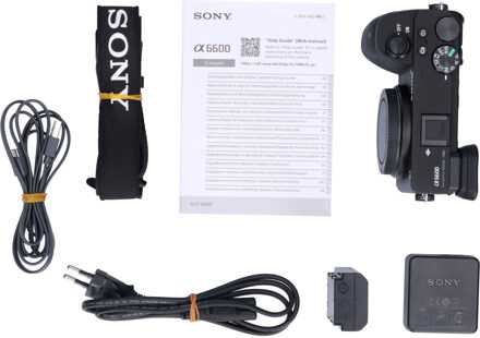 Sony Tweedehands Sony A6600 Body Zwart CM5601