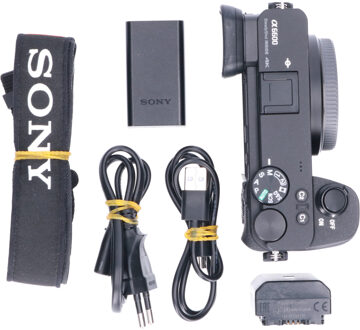 Sony Tweedehands Sony A6600 Body Zwart CM6567