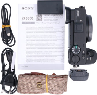 Sony Tweedehands Sony A6600 Body Zwart CM7285