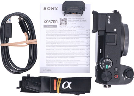 Sony Tweedehands Sony A6700 Body CM3477 Zwart