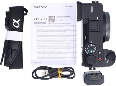 Sony Tweedehands Sony A6700 Body CM6850 Zwart