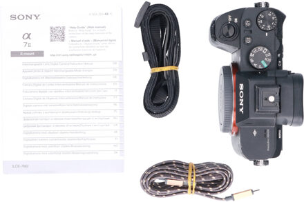Sony Tweedehands Sony A7 II Body CM5884 Zwart