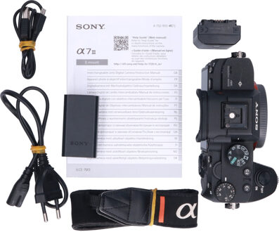 Sony Tweedehands Sony A7 III Body CM2655 Zwart