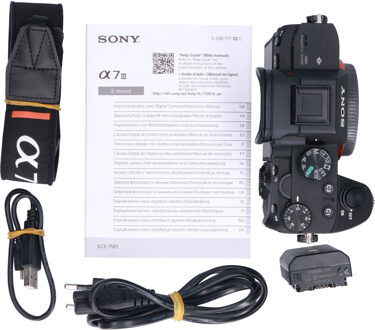 Sony Tweedehands Sony A7 III Body CM3852 Zwart