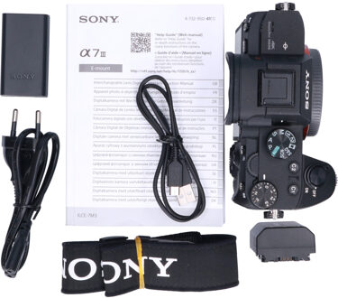 Sony Tweedehands Sony A7 III Body CM4817 Zwart