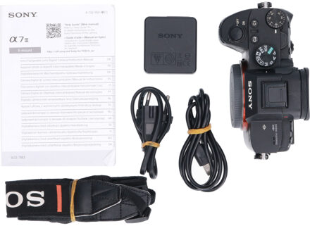 Sony Tweedehands Sony A7 III Body CM5929 Zwart
