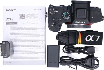 Sony Tweedehands Sony A7 III Body CM7953 Zwart