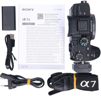 Sony Tweedehands Sony A7 III Body CM7954 Zwart