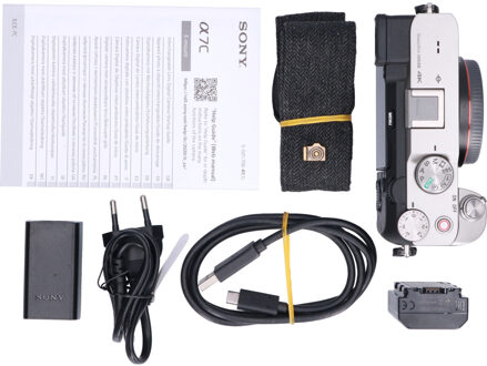 Sony Tweedehands Sony A7C Body Zilver CM1095