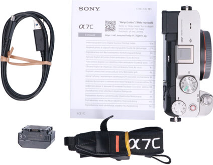 Sony Tweedehands Sony A7C Body Zilver CM2703