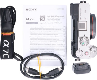 Sony Tweedehands Sony A7C Body Zilver CM4713