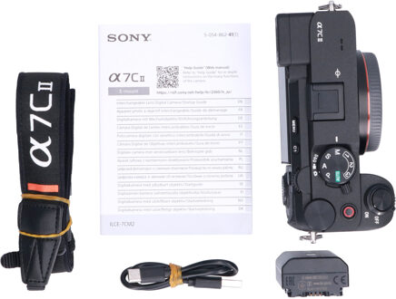 Sony Tweedehands Sony A7C II Body Black CM4473