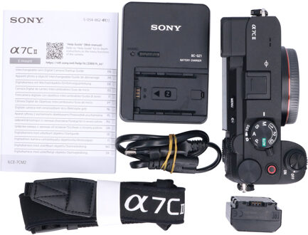Sony Tweedehands Sony A7C II Body Black CM6332