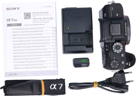 Sony Tweedehands Sony A7R II Body CM2376 Zwart