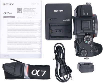 Sony Tweedehands Sony A7R III Body CM3529 Zwart