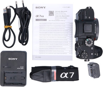 Sony Tweedehands Sony A7R III Body CM7531 Zwart