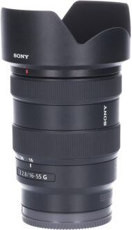 Sony Tweedehands Sony E 16-55mm f/2.8 G CM7671 Zwart