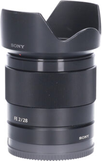 Sony Tweedehands Sony FE 28mm f/2.0 CM0785 Zwart
