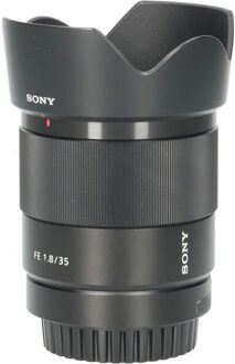 Sony Tweedehands Sony FE 35mm f/1.8 CM6241 Zwart