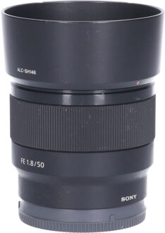 Sony Tweedehands Sony FE 50mm f/1.8 CM2069 Zwart